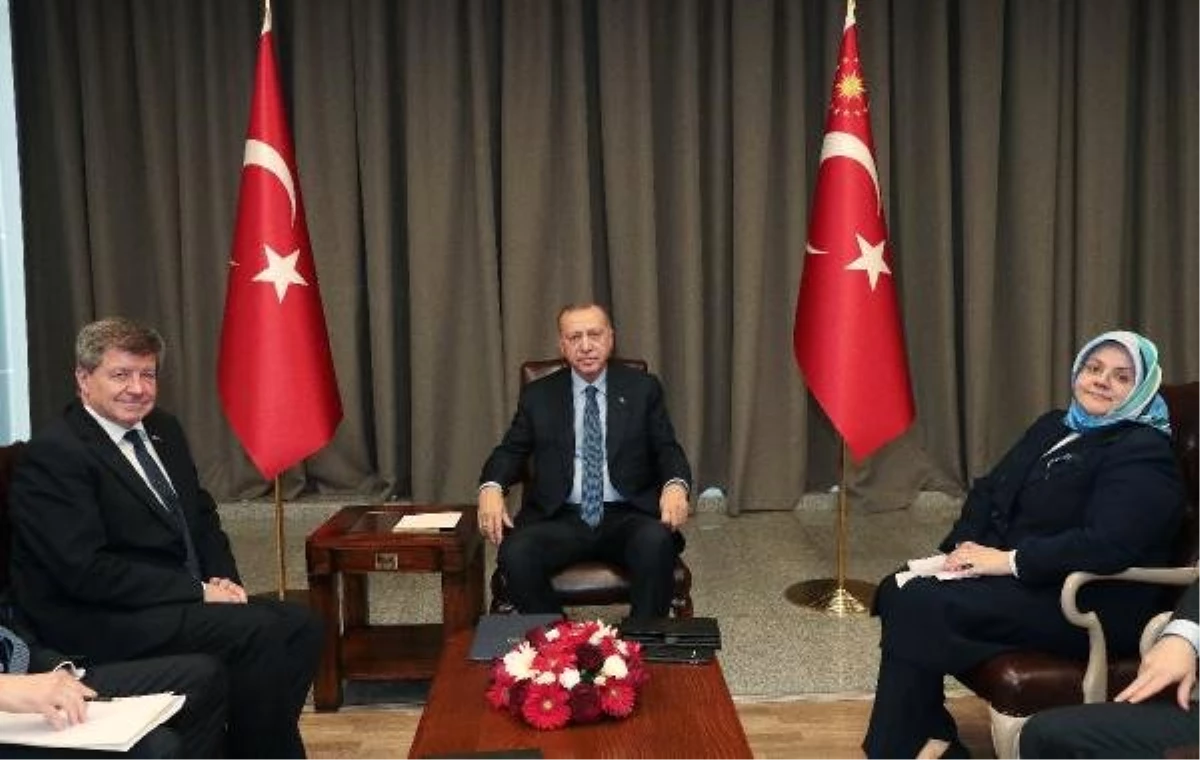 Cumhurbaşkanı Erdoğan, Uluslararası Çalışma Örgütü Genel Direktörü Guy Ryder\'i kabul etti