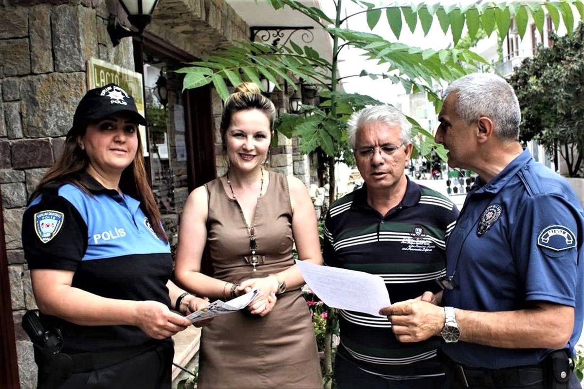 Datça Polisinden Do­lan­dı­rı­cı­lı­ğa Karşı Uyarı