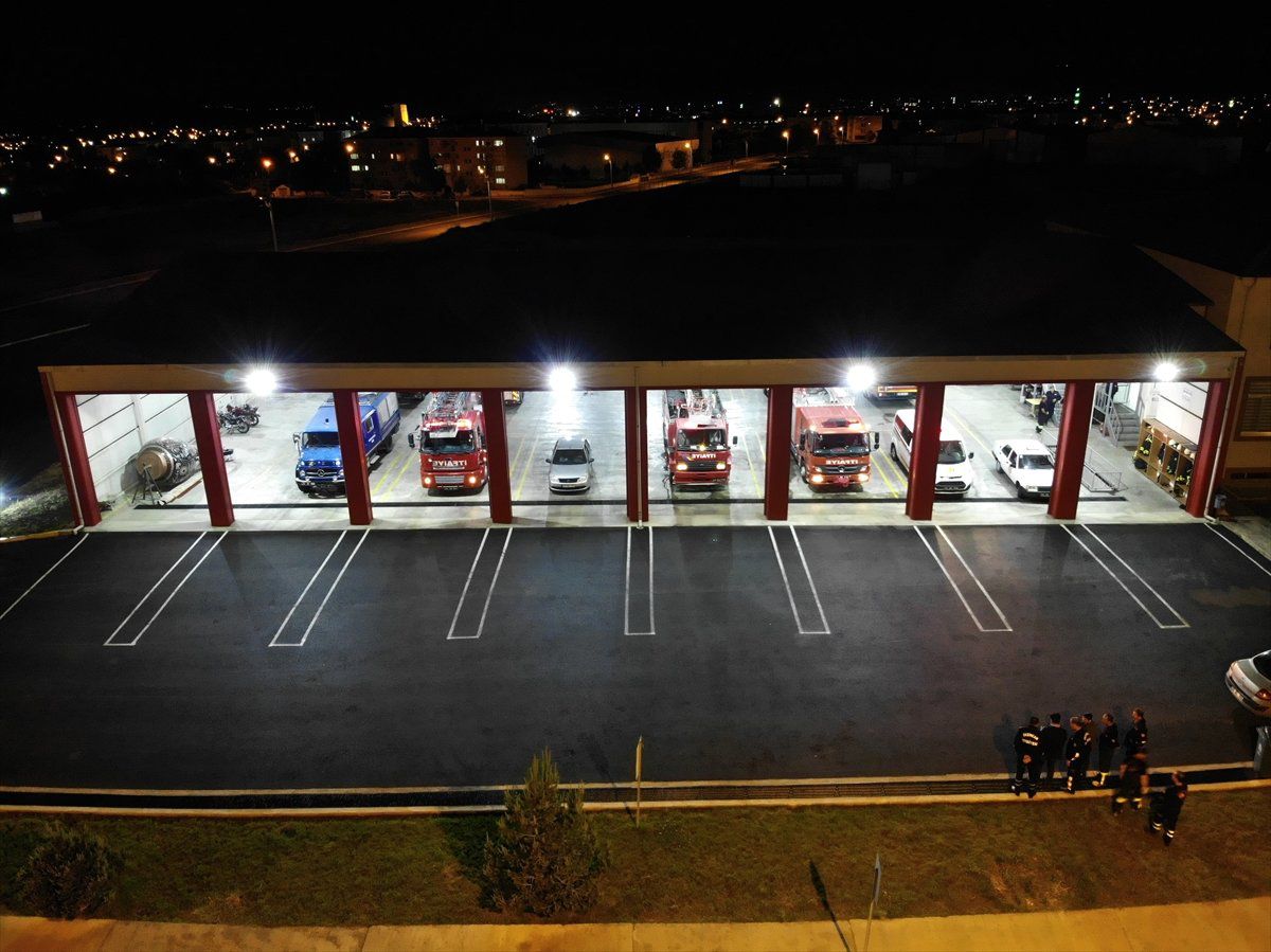 İtfaiyeciler İstasyonda Sahur Yaptı