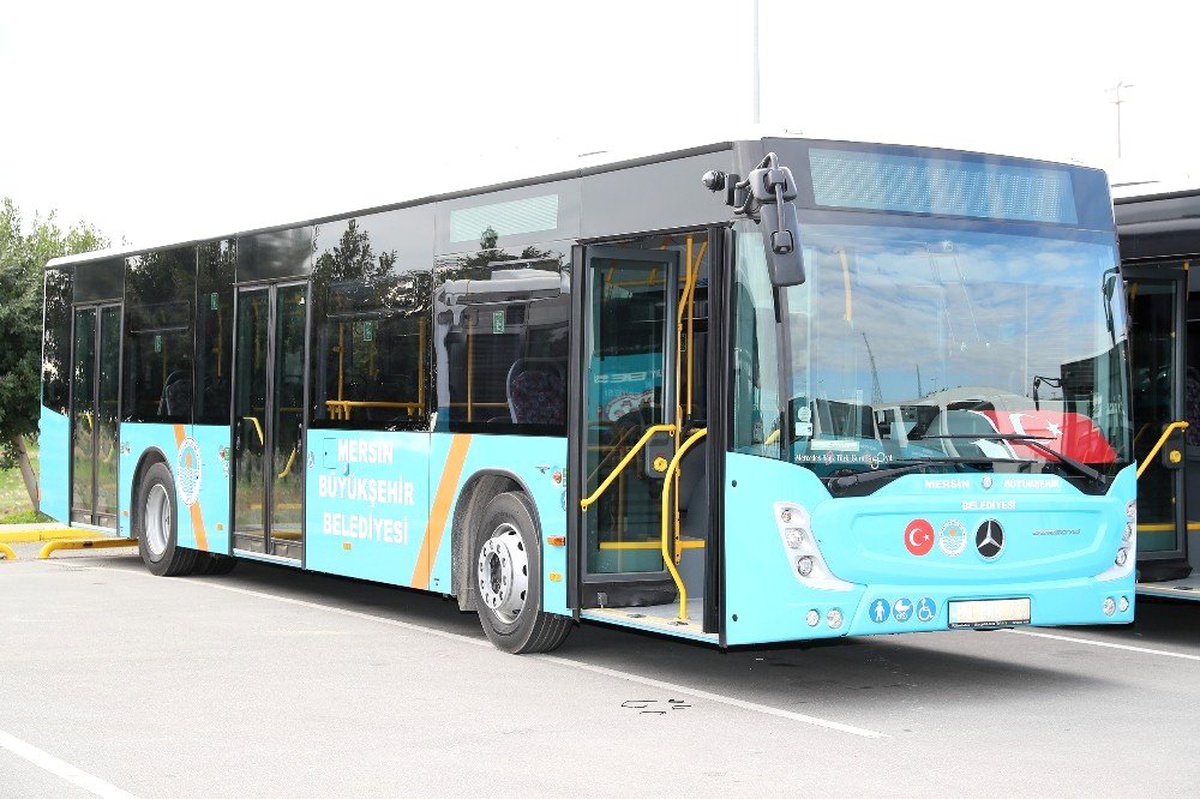 Mersin\'de öğrenci, öğretmen ve 60-65 yaş arası vatandaşlara otobüs ücreti 1 TL oldu