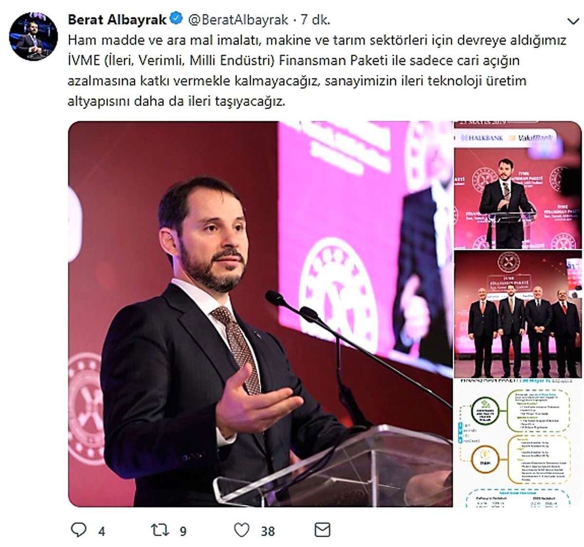 Sanayimizin İleri Teknoloji Altyapısını Daha İleri Taşıyacağız"