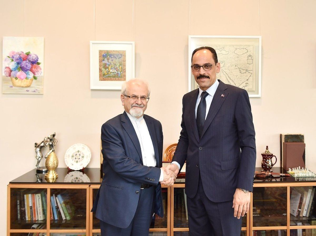 Sözcü Kalın, İran Dışişleri Bakan Yardımcısı ile Görüştü