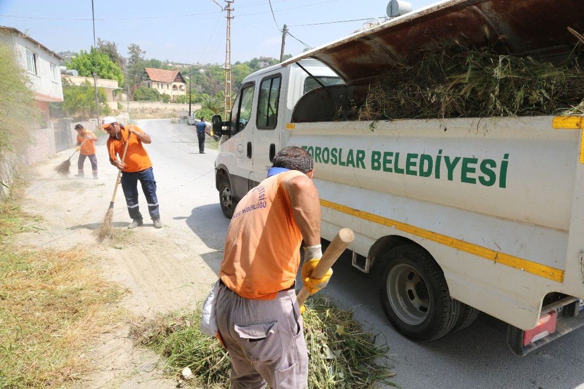 Toroslar\'da Mahallerde Yaz Bakımı