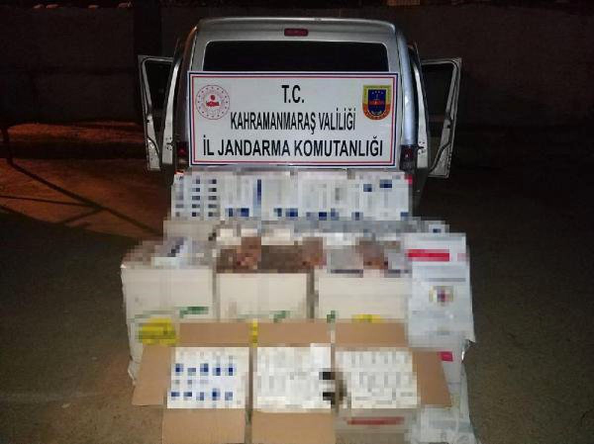 8 bin paket kaçak sigaraya 115 bin lira ceza