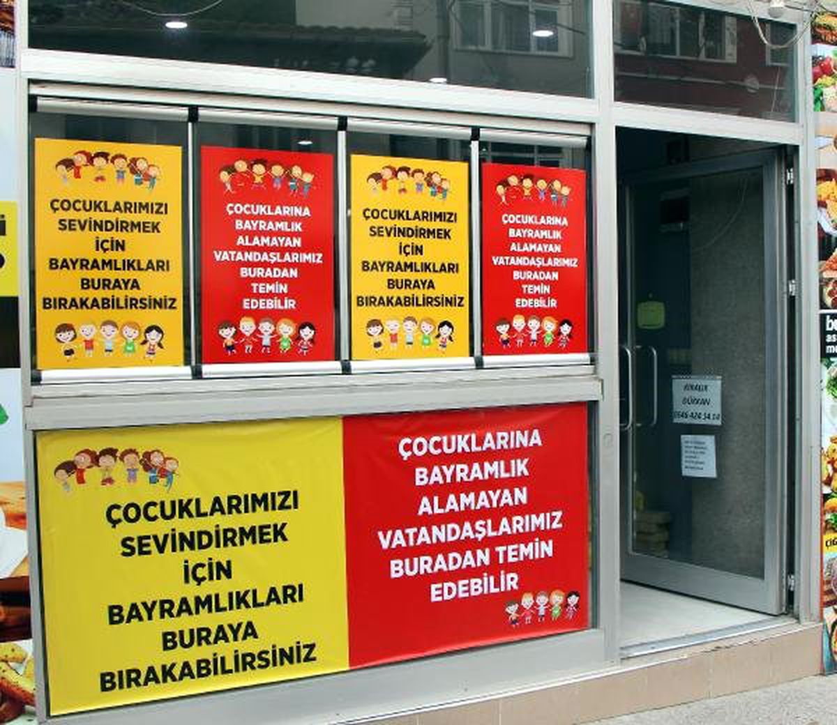 Bolu\'da, ihtiyaç sahibi çocuklar için kıyafet kampanyası
