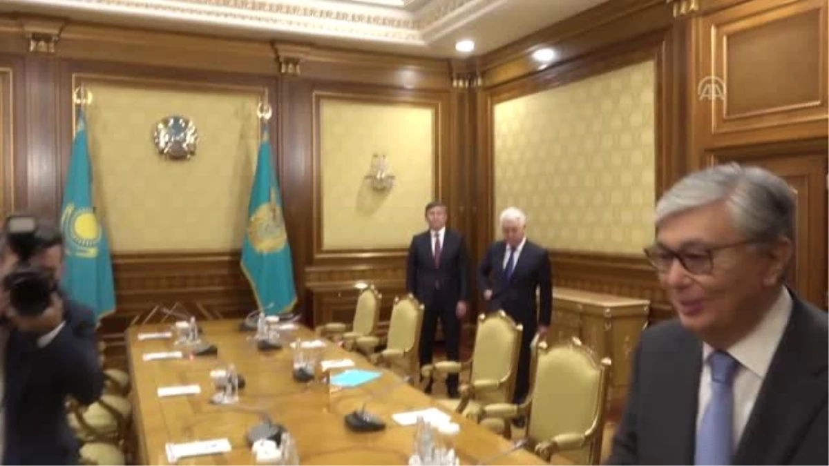 Çavuşoğlu, Kazakistan Devlet Başkanı Tokayev ile görüştü - NUR