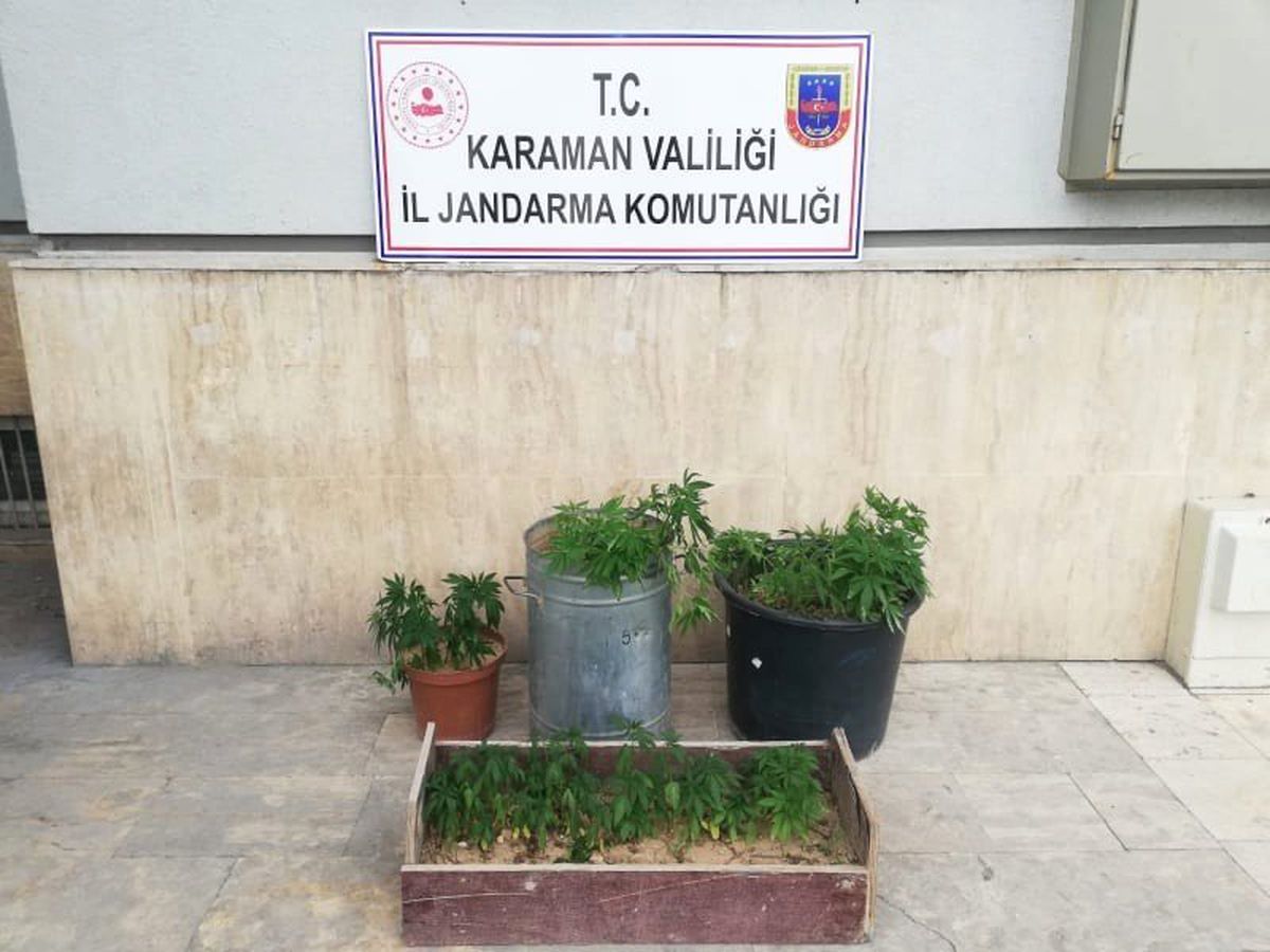 Karaman\'da uyuşturucu operasyonu: 2 gözaltı