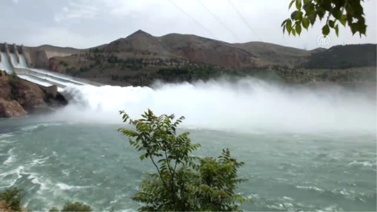 Keban Barajı\'nda su seviyesinin yükselmesi