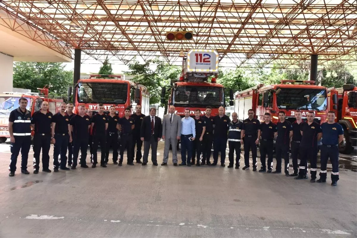 Manisa Büyükşehir İtfaiyesi her duruma hazır