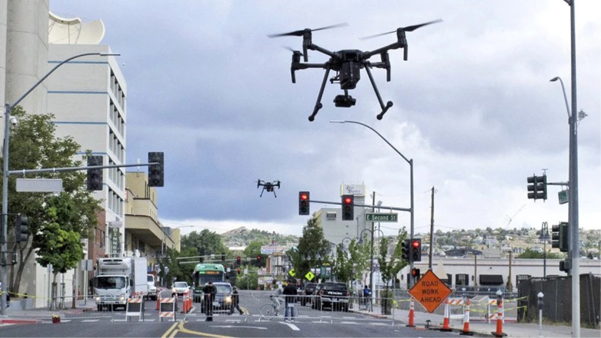 NASA\'nın Drone\'lar İçin Oluşturduğu Trafik Ağı Başarılı Oldu