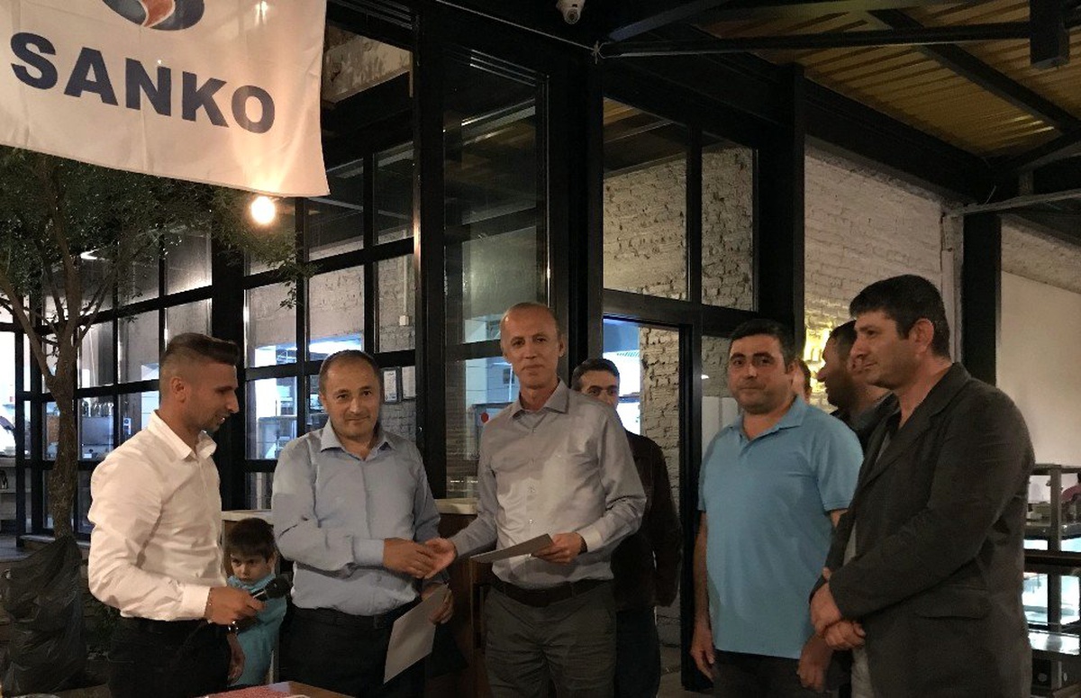 SANKO Tepekışla Barajı ve HES çalışanlarına iftar yemeği