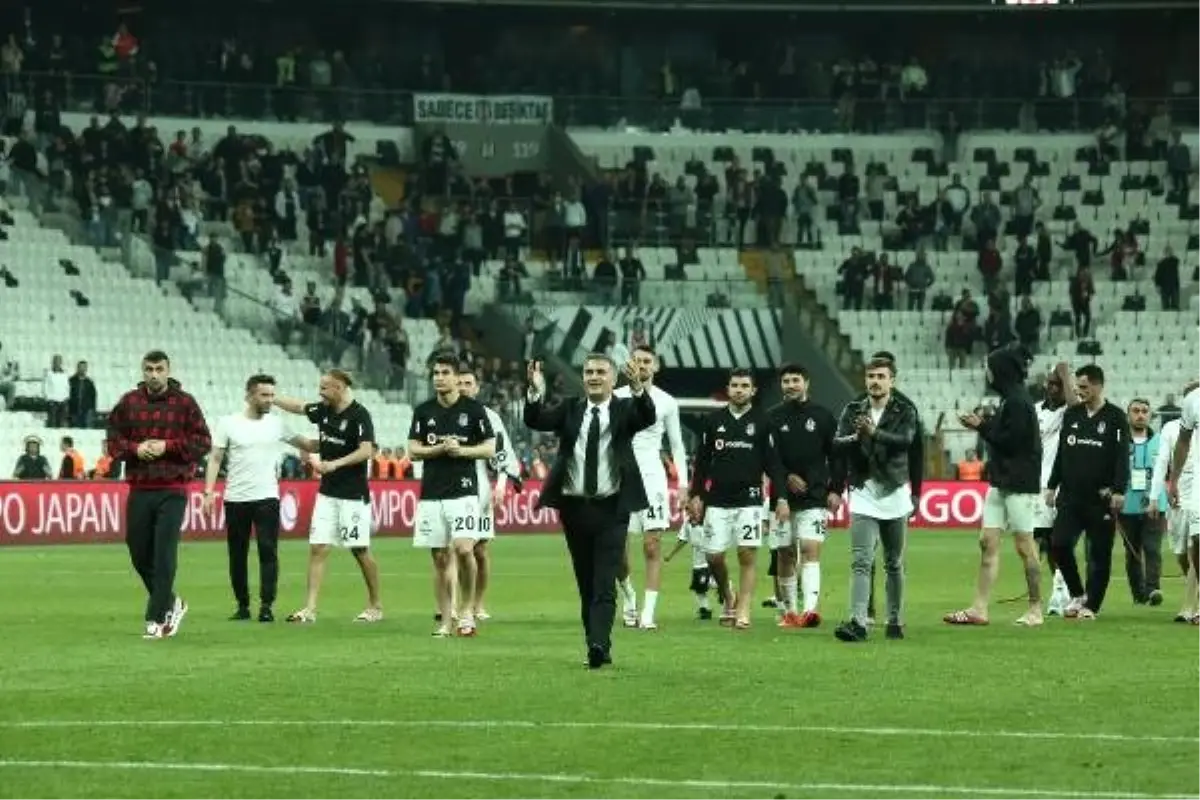 Şenol Güneş, Beşiktaş\'a 3\'lü çekerek veda etti