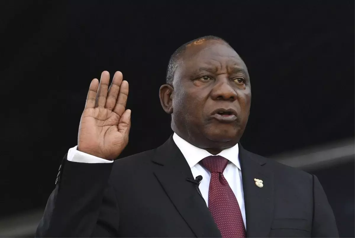 Güney Afrika\'da yeniden seçilen Ramaphosa görevine başladı