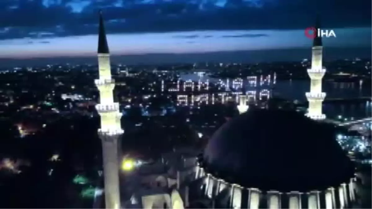 İftar için Süleymaniye\'ye akın ettiler