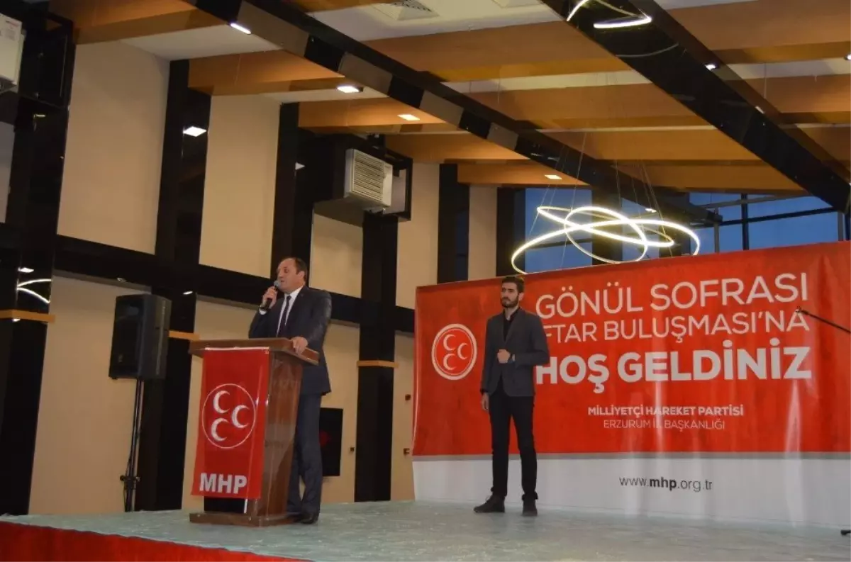 MHP\'den "Gönül Sofrası" temalı iftar programı