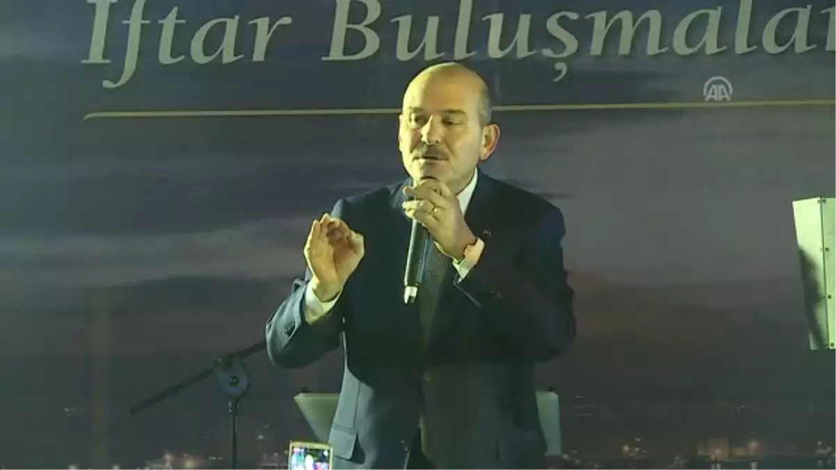 Soylu: "Tayyip Erdoğan size her zaman dost olmuştur, bu ülkenin bayraktarlığını yapmıştır"