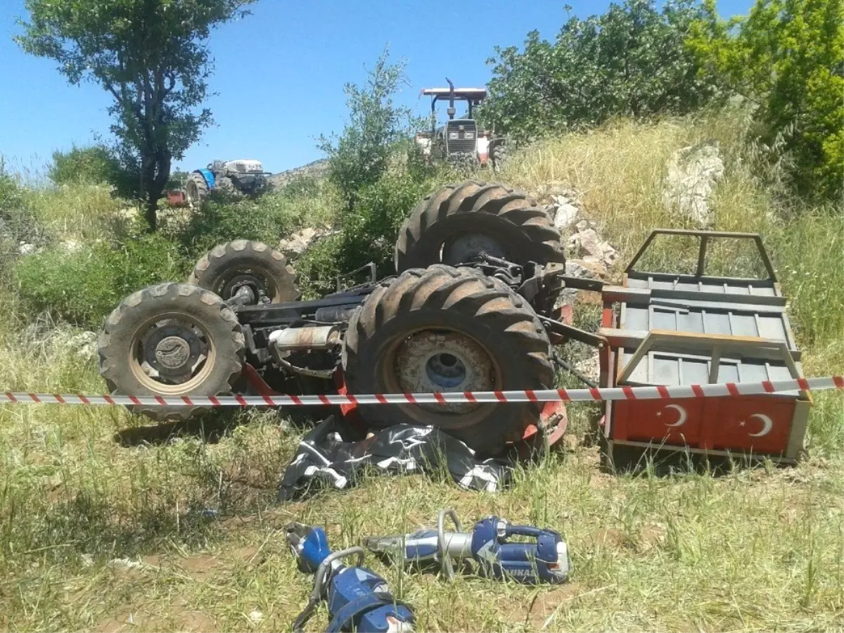 Traktörün altında kalan sürücü hayatını kaybetti