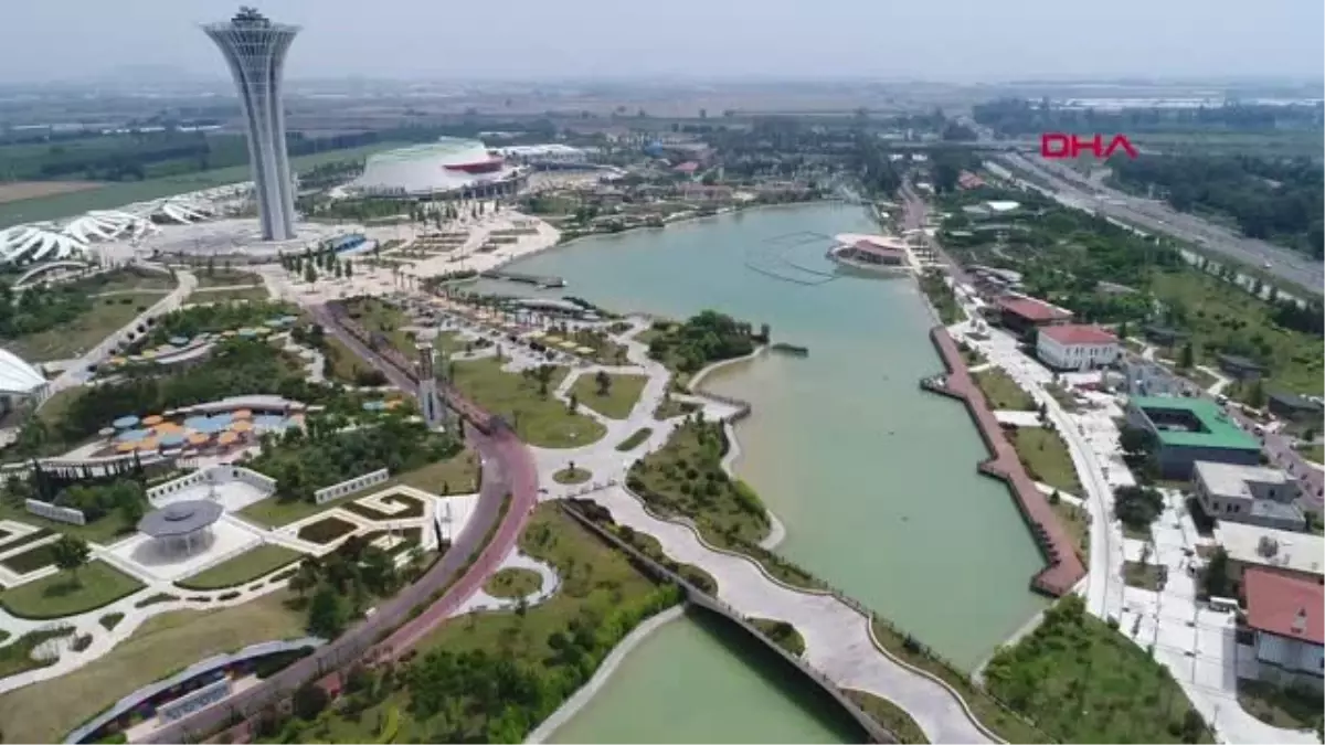 ANTALYA EXPO\'DAKİ CANLI BİTKİLER KÜLLERİNDEN DOĞDU