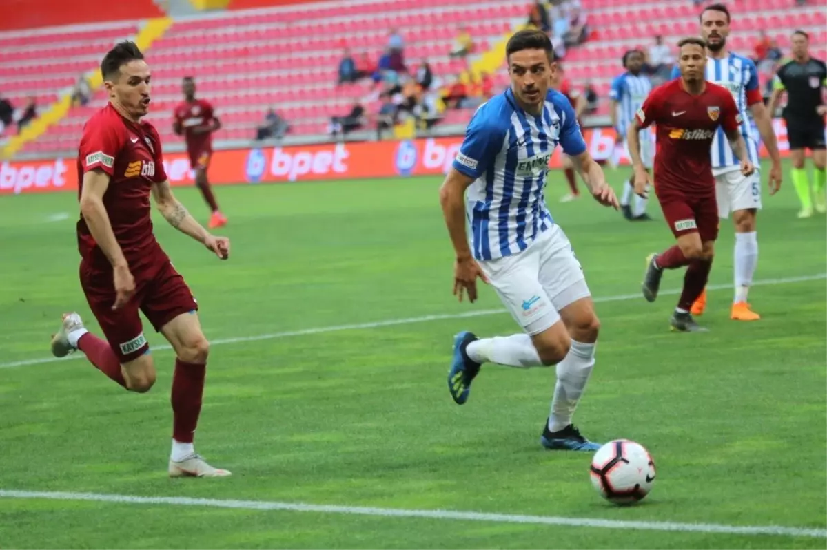 Spor Toto Süper Lig: İstikbal Mobilya Kayserispor: 1 - BB Erzurumspor: 1 (İlk yarı)