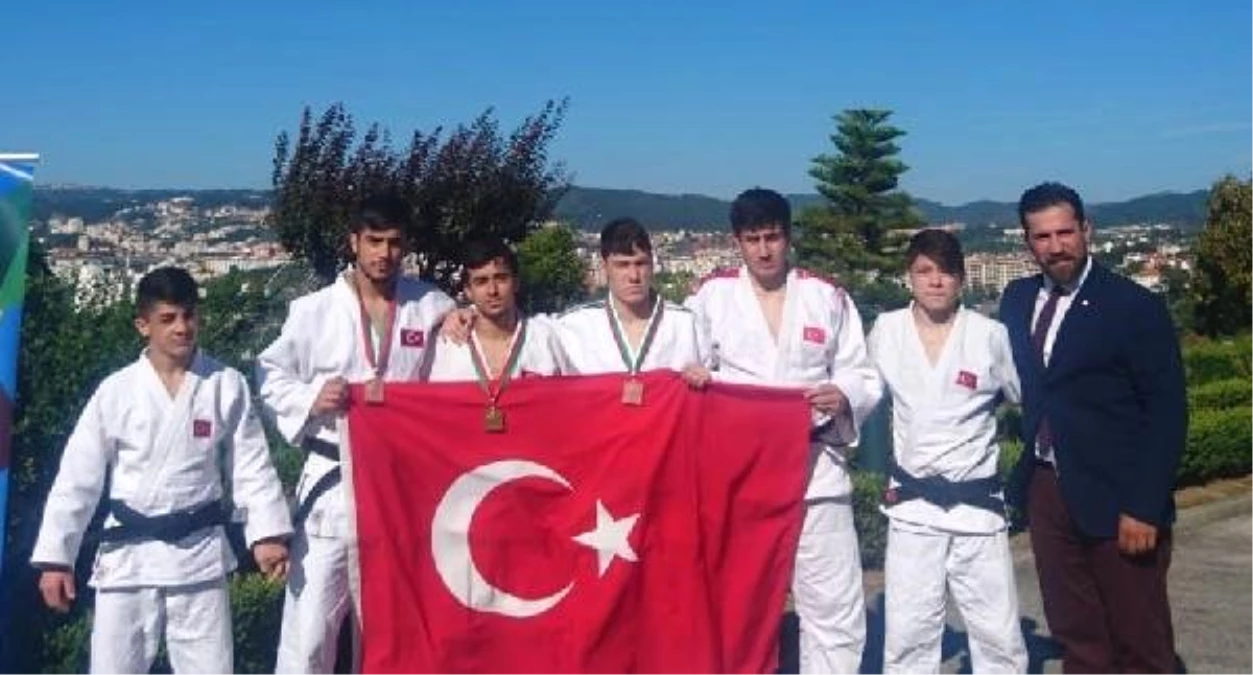 Ümitler Judo Avrupa Kupası\'nda 1 altın 2 bronz madalya