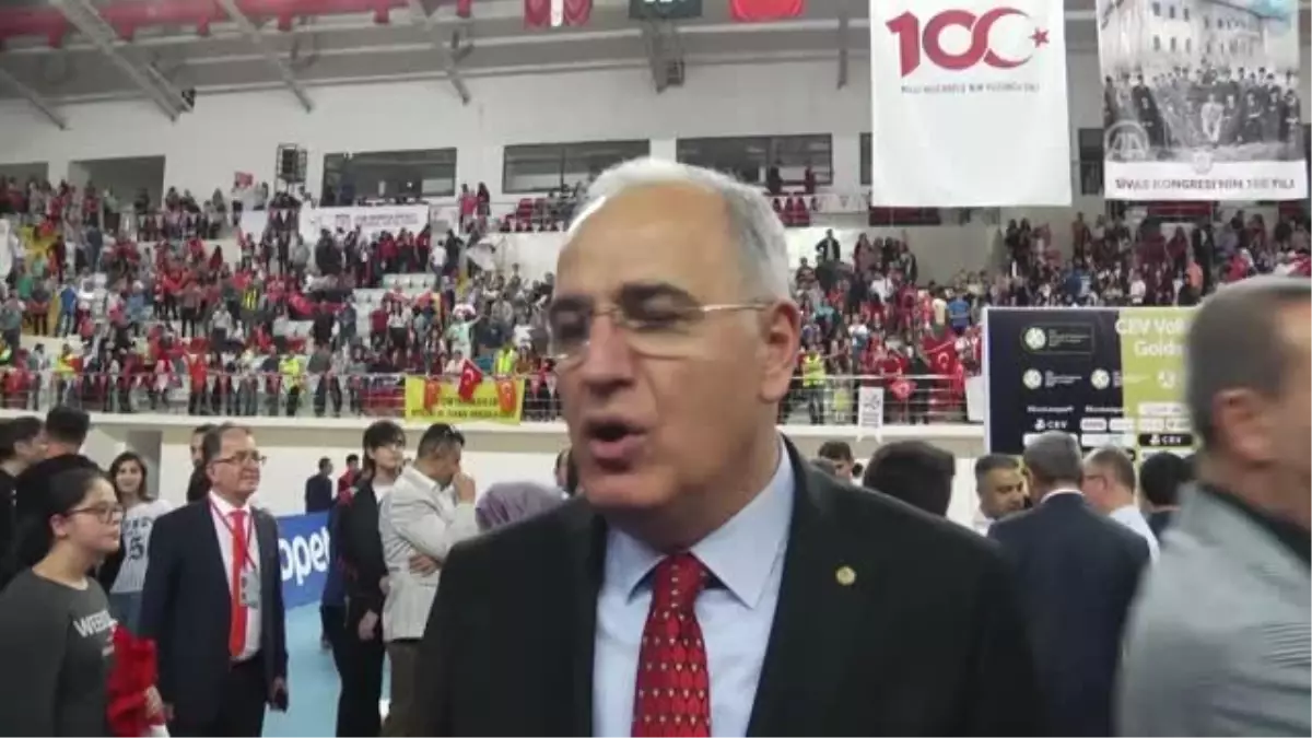 Voleybolda milli maçın ardından - SİVAS