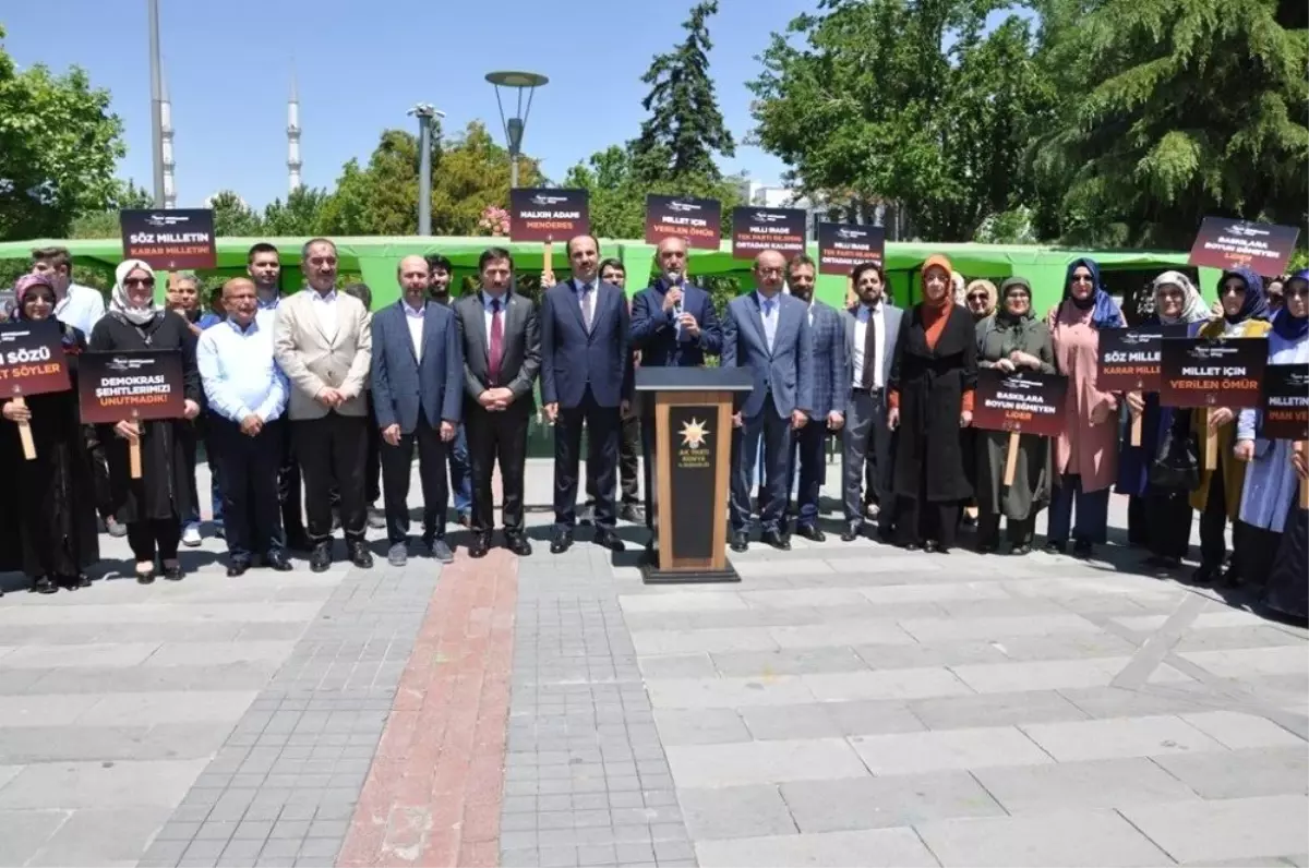 Angı: "27 Mayıs Darbesi, insanlığa ve vicdanlara yönelik yapılan büyük bir ihanettir"