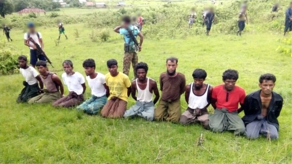 Arakanlı Müslümanları öldürmekten hüküm giyen Myanmarlı askerler serbest bırakıldı