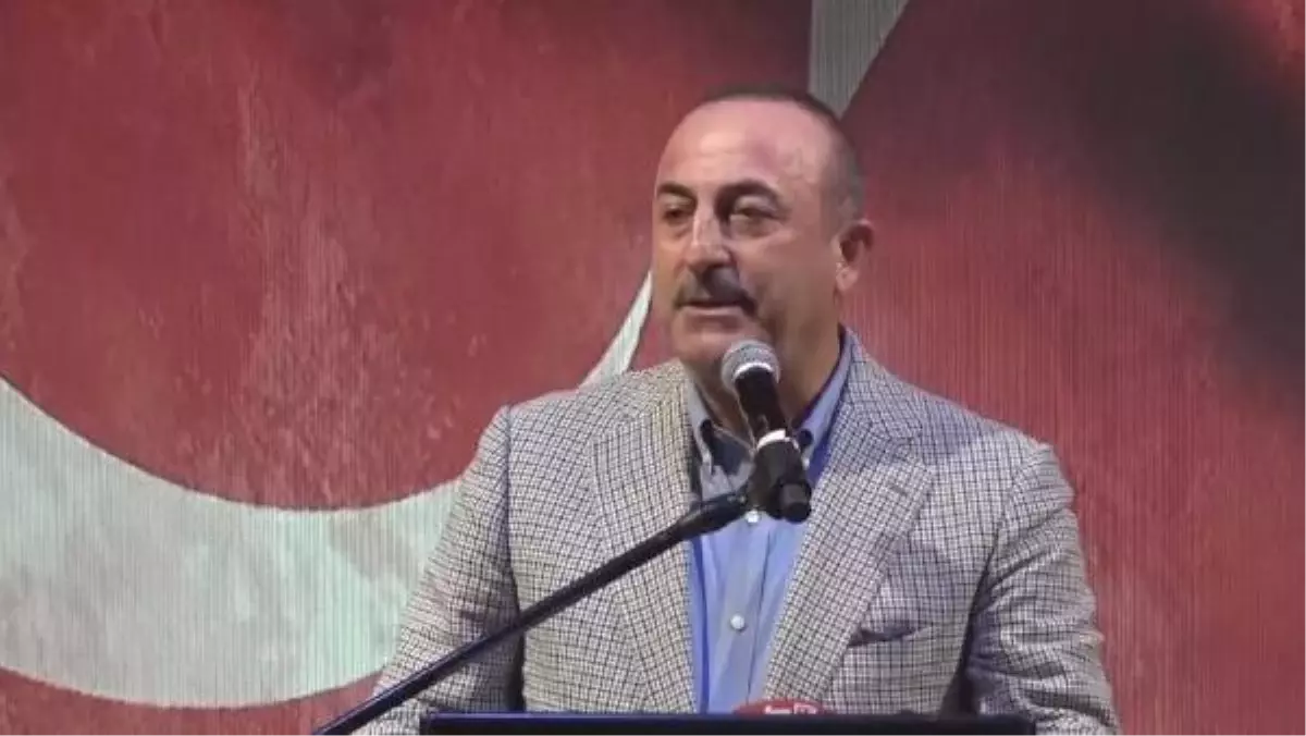 Bakan Çavuşoğlu, Tüm Şehit Çocukları Yardımlaşma Derneği iftar yemeğinde konuştu