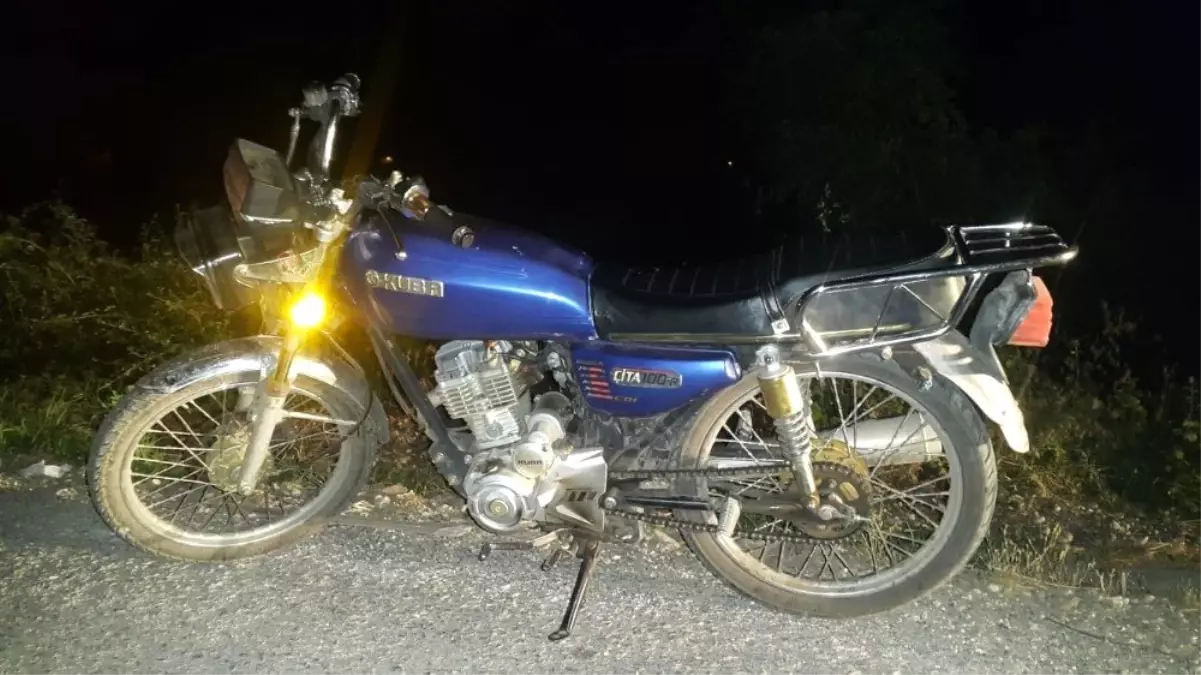 Çalınan motosiklet 24 saatte bulundu