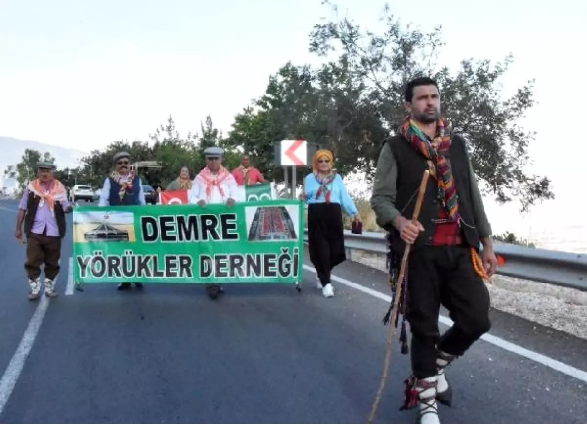 Dernek başkanı farkındalık yürüyüşünün ilk etabını tamamladı