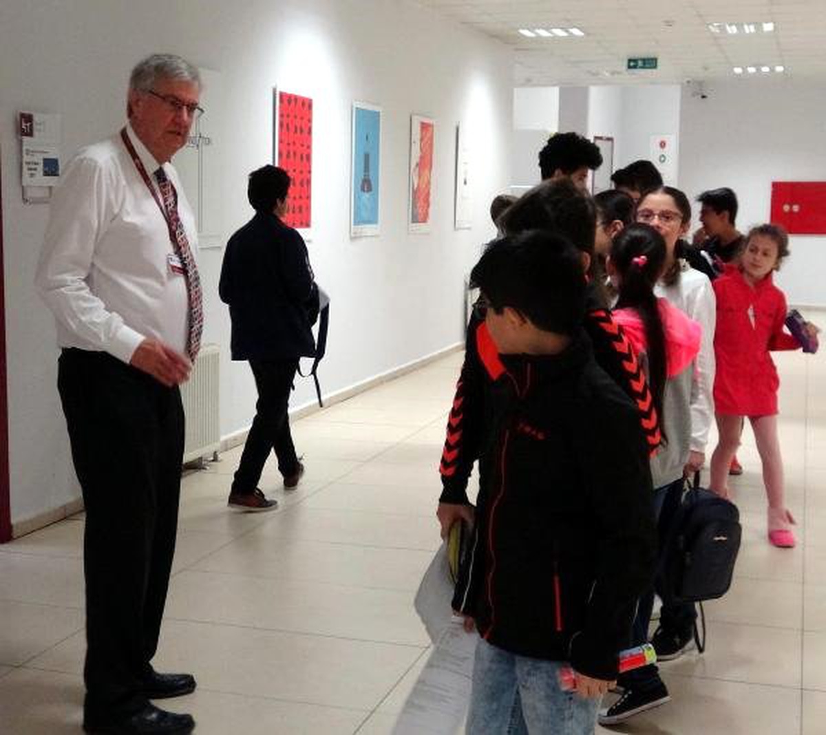 Erzurum\'da 60 öğrenci, Camridge sınavına girdi