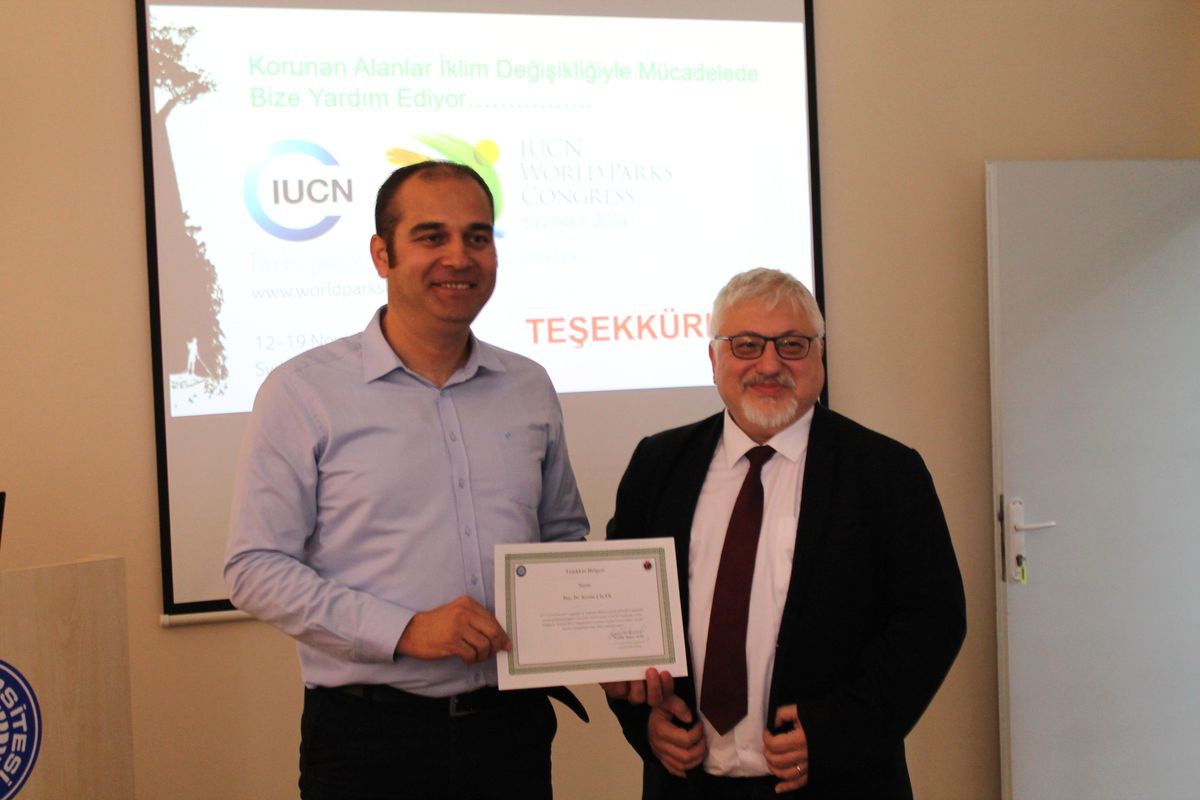 EÜ\'de "Küresel İklim Değişikliğinin Korunan Alanlar Üzerine Etkisi" Semineri
