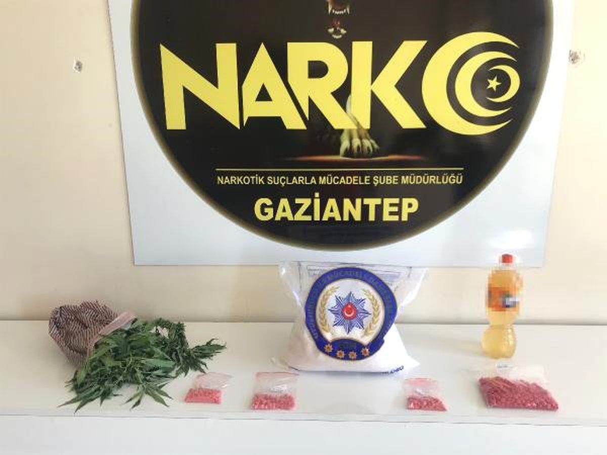 Gaziantep\'te uyuşturucu operasyonu: 2 gözaltı