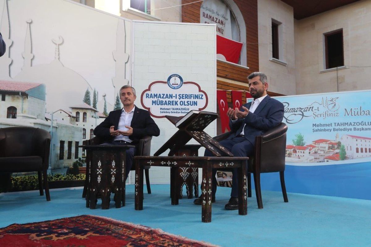 Gaziantep ve Gazzeliler birlikte iftar açtı