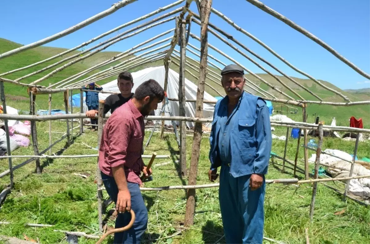 Göçerler, yaylalardaki yerini almaya başladı