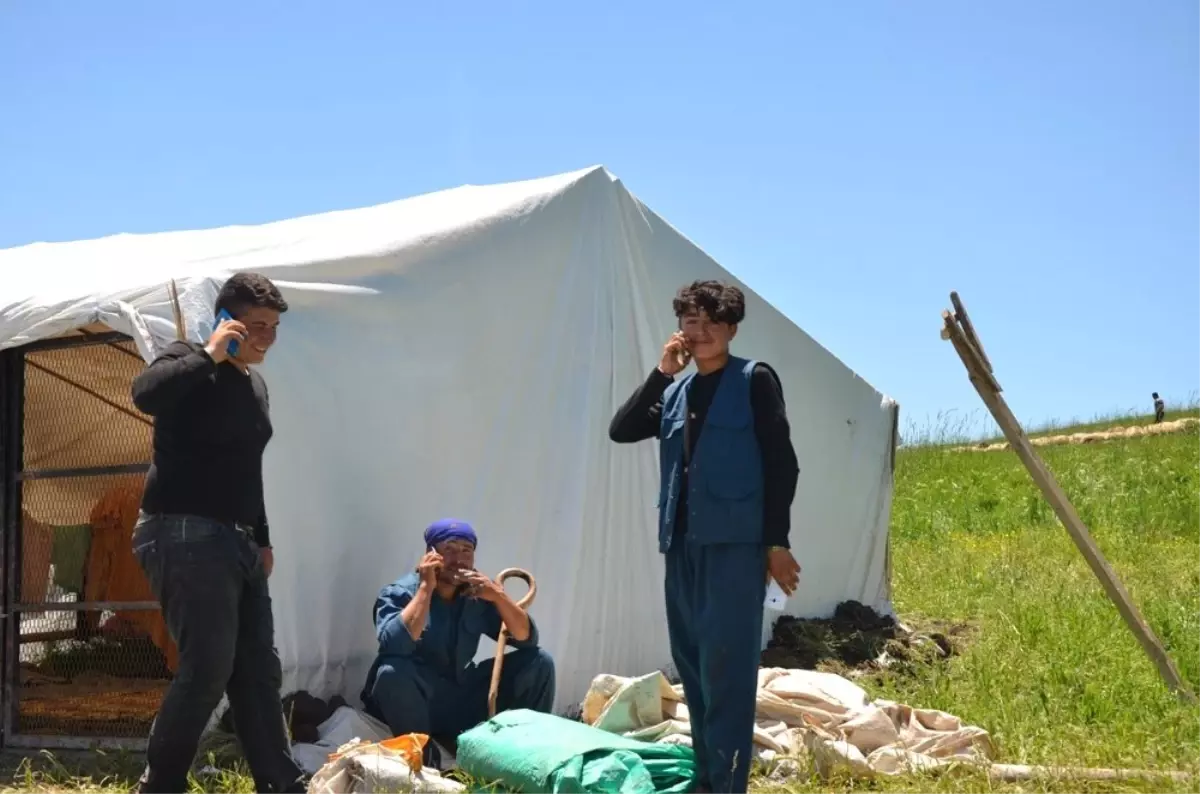 Göçerler, yaylalardaki yerini almaya başladı