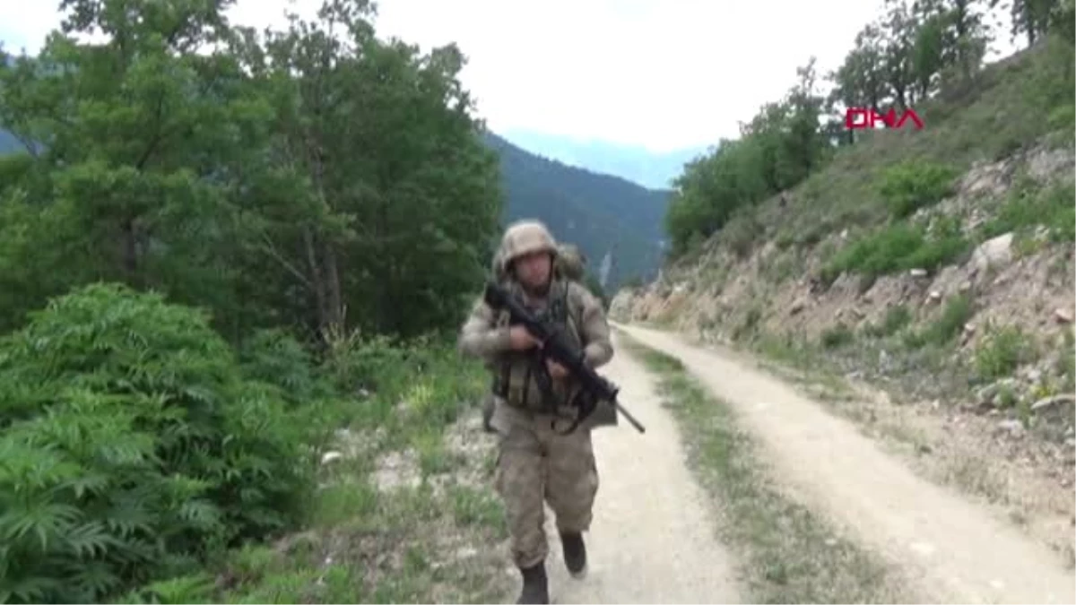 GÜMÜŞHANE Karadeniz\'de, JÖH ve komandoların PKK operasyonu sürüyor