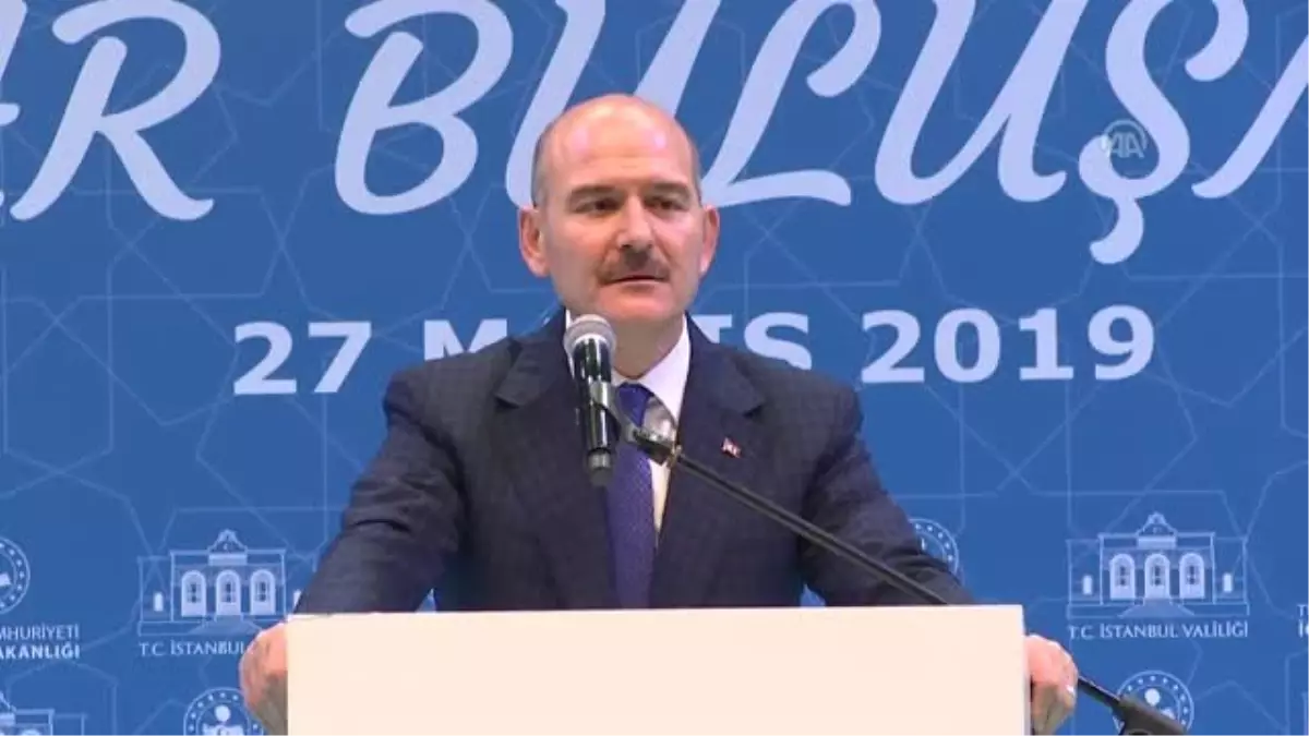 İçişleri Bakanı Soylu, "İçişleri Bakanlığı Şehit Gazi Aileleri ve Personel İftarı"na katıldı