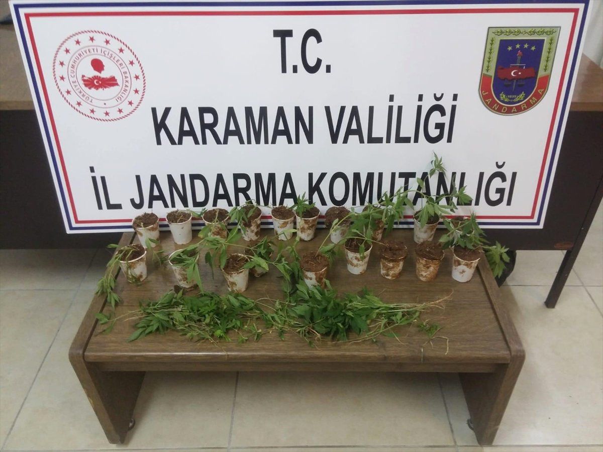 Karaman\'da uyuşturucu operasyonu