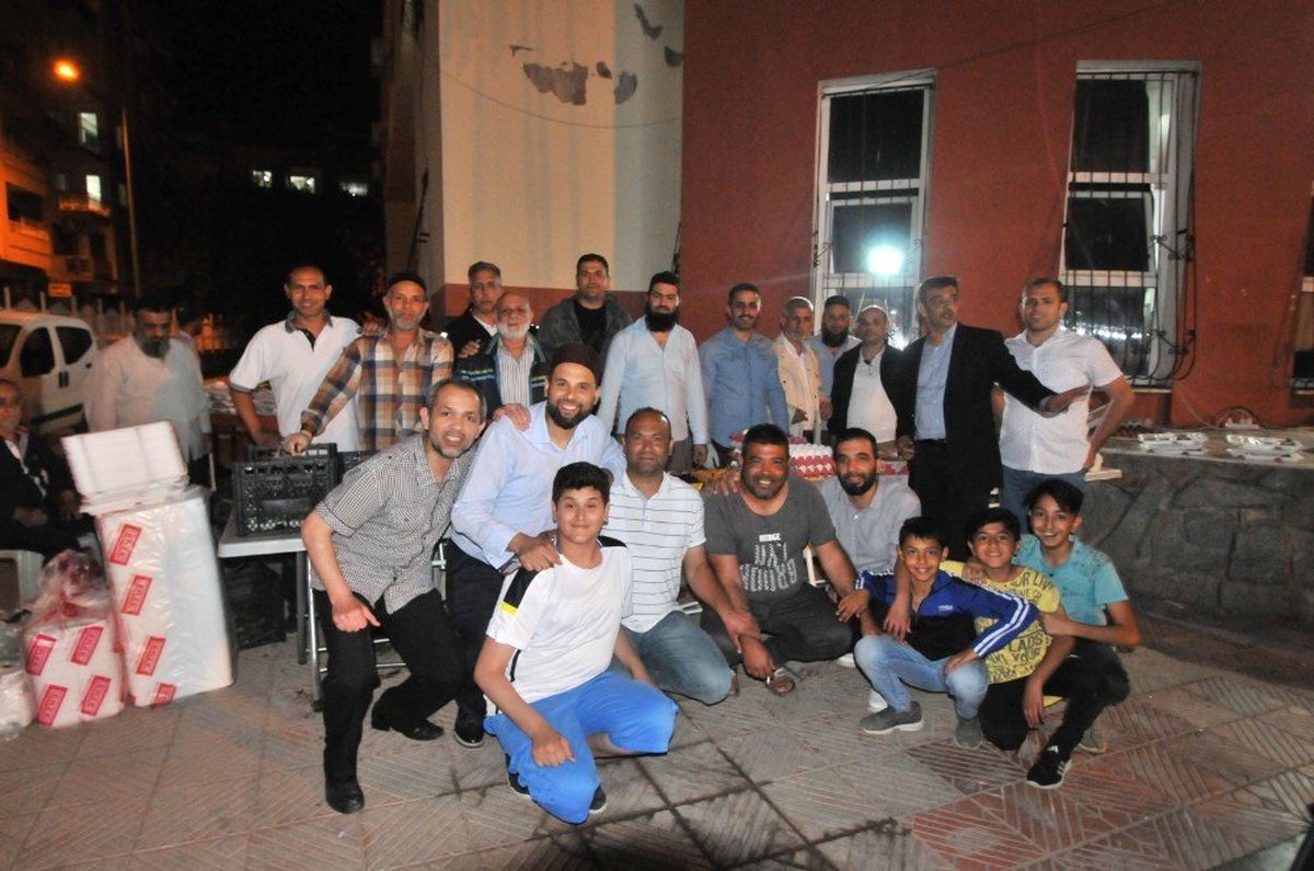 Mahalleli sahur programında buluştu