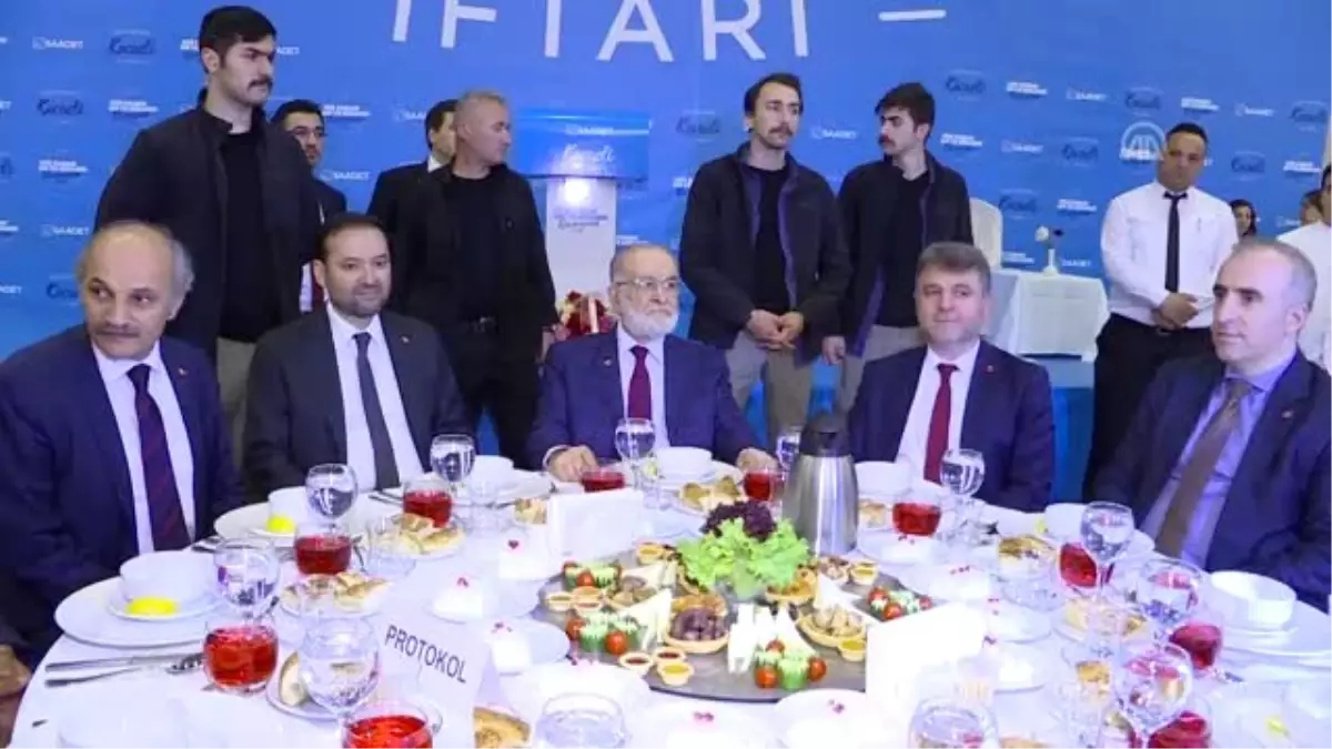 Saadet Partisi Kocaeli İl Başkanlığı iftarı