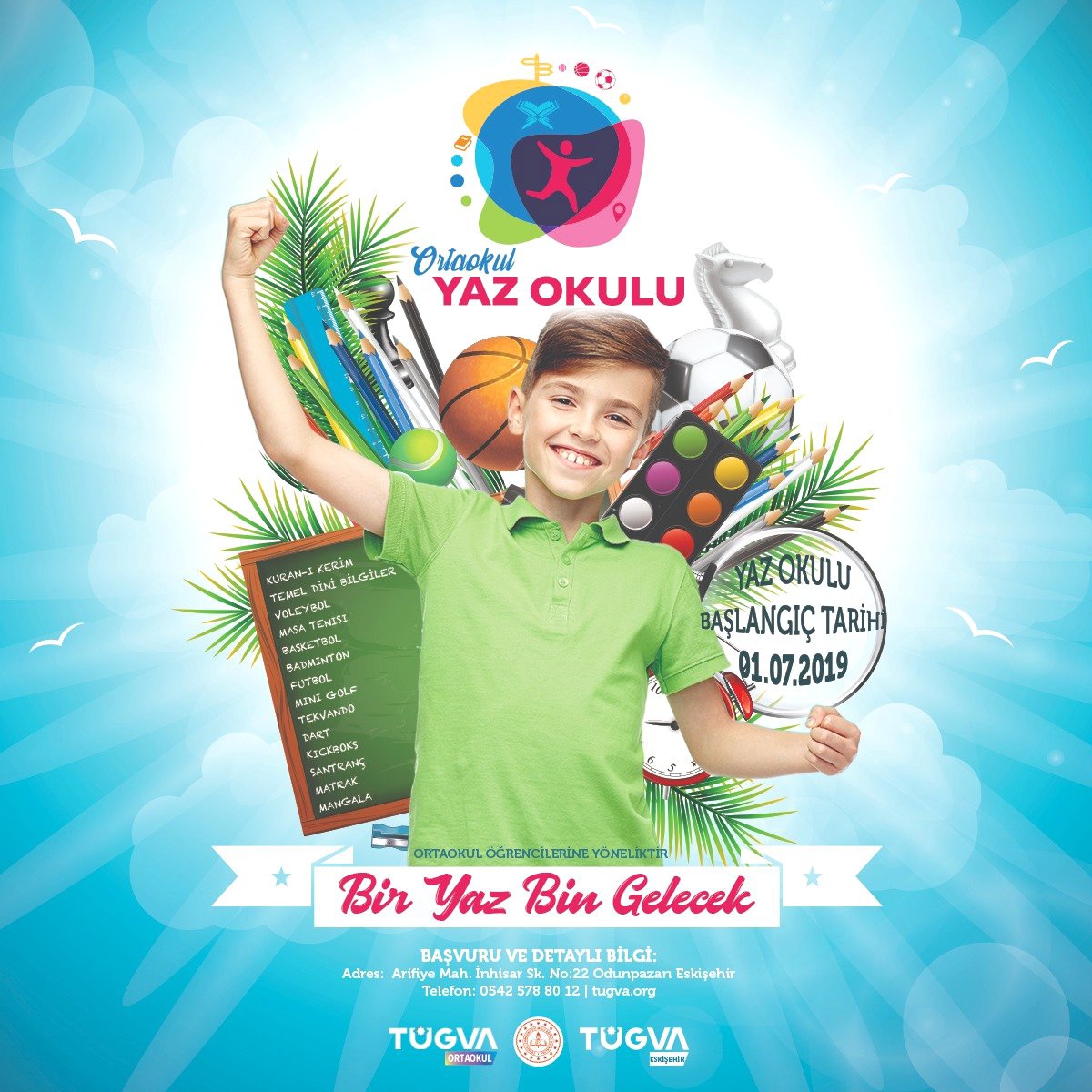 TÜGVA Eskişehir Yaz Okulu Başlıyor