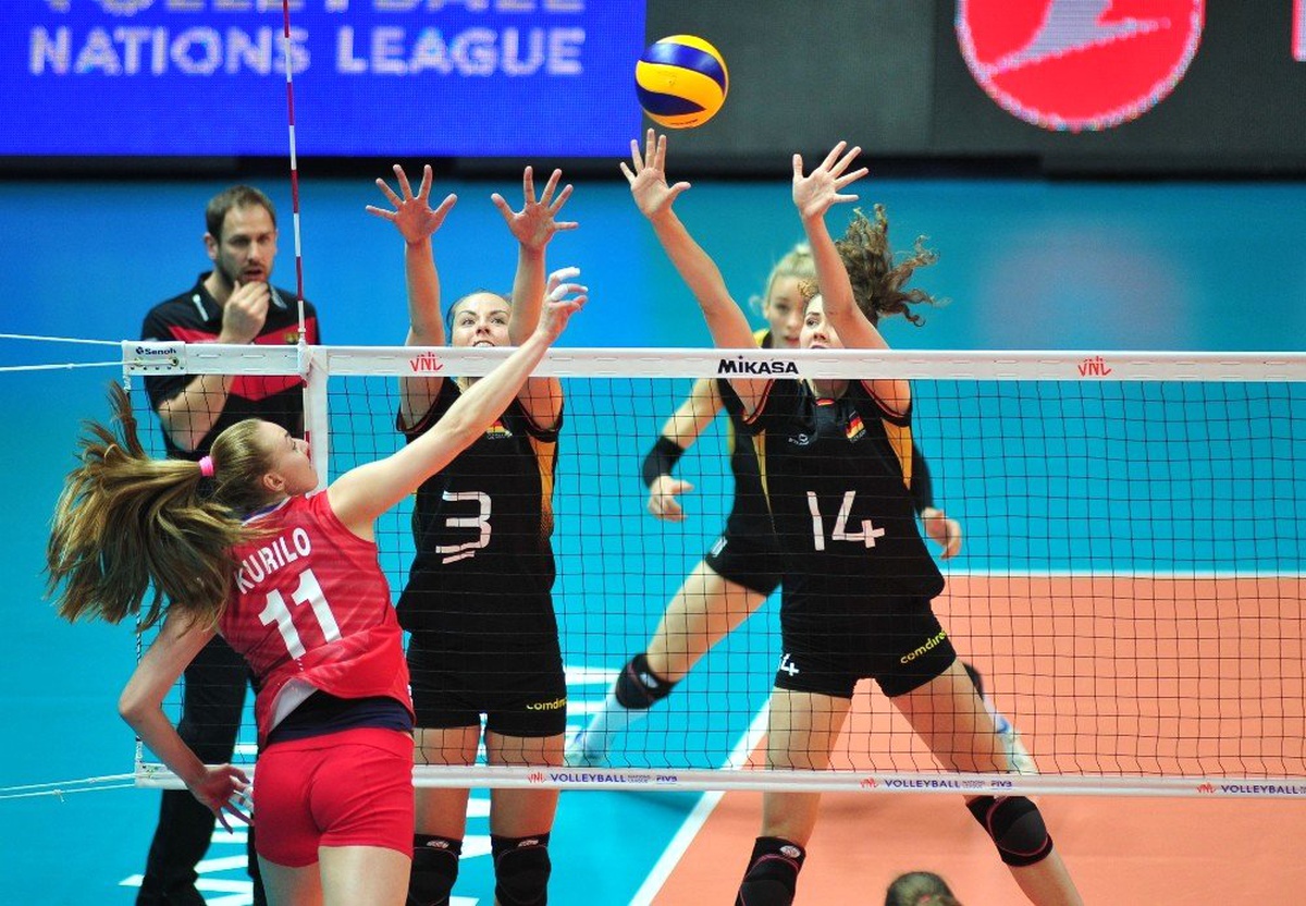 2019 FIVB Voleybol Milletler Ligi: Rusya: 0 - Almanya: 3