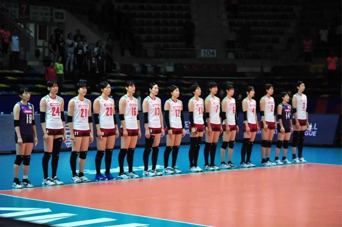 2019 FIVB Voleybol Milletler Ligi: Türkiye: 0 - Japonya: 3