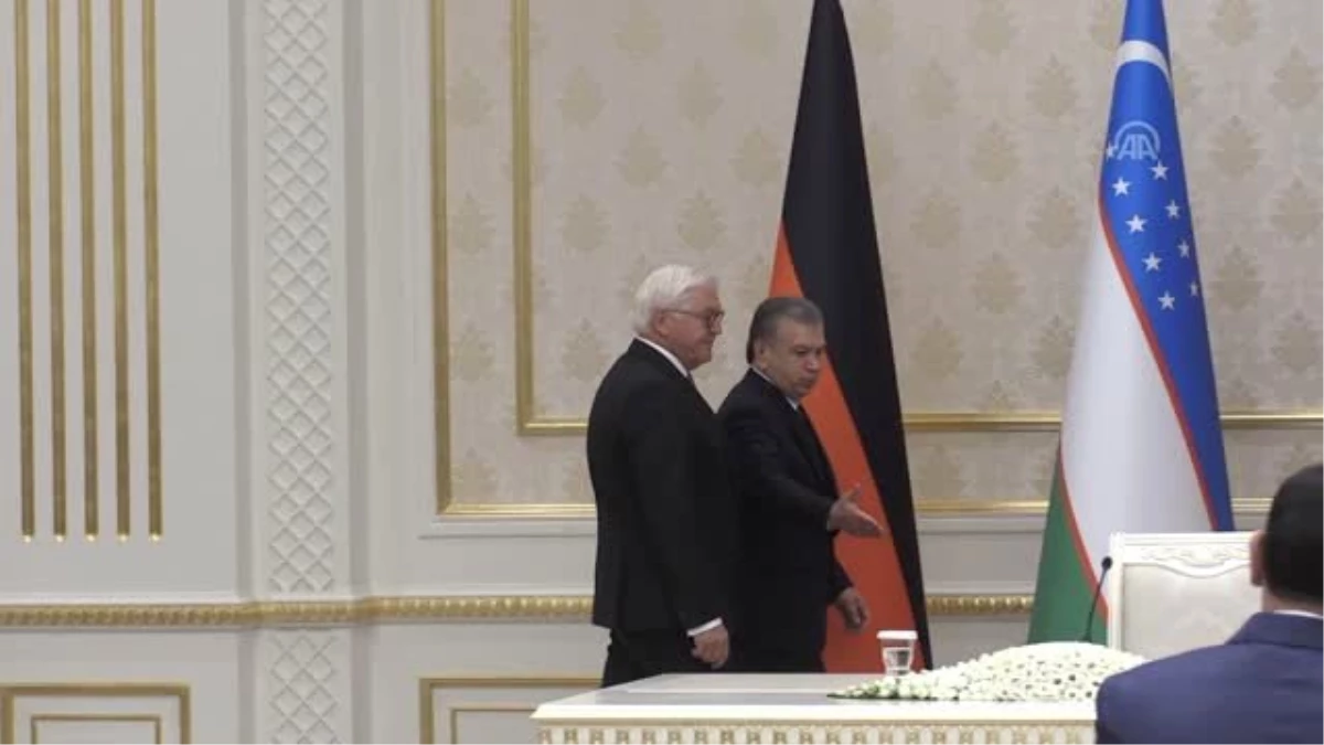 Almanya Cumhurbaşkanı Steinmeier Özbekistan\'da - TAŞKENT