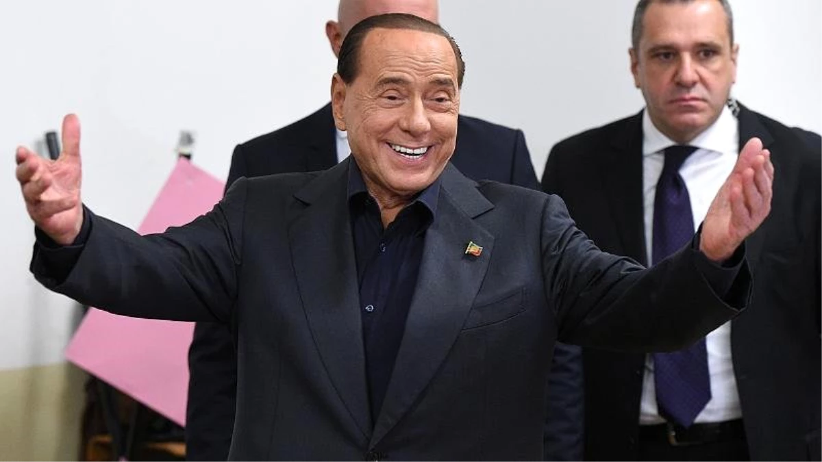 AP seçimlerini kazanan Berlusconi Brüksel\'de