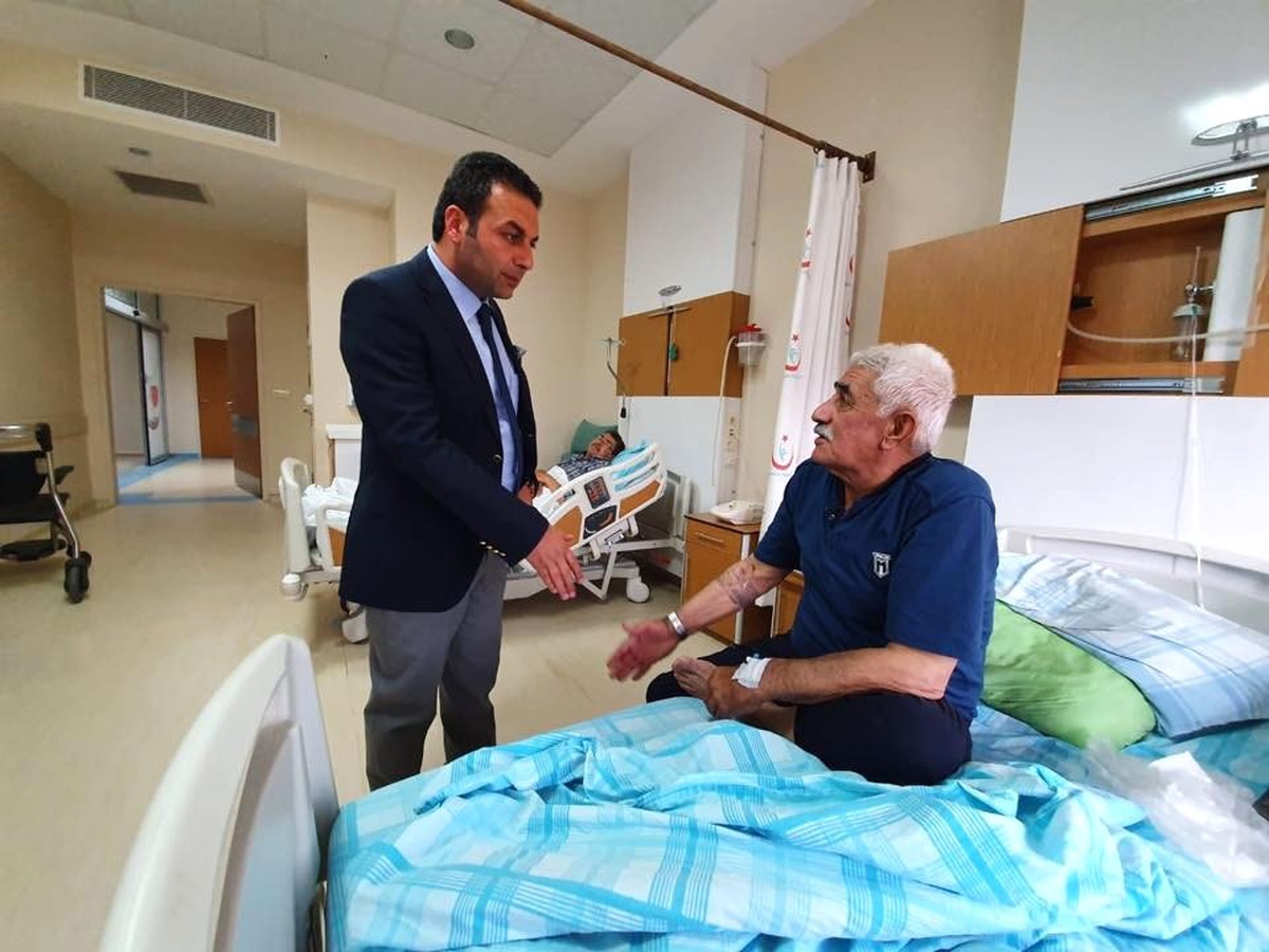 Başkan Yıldırım hastaları ziyaret etti