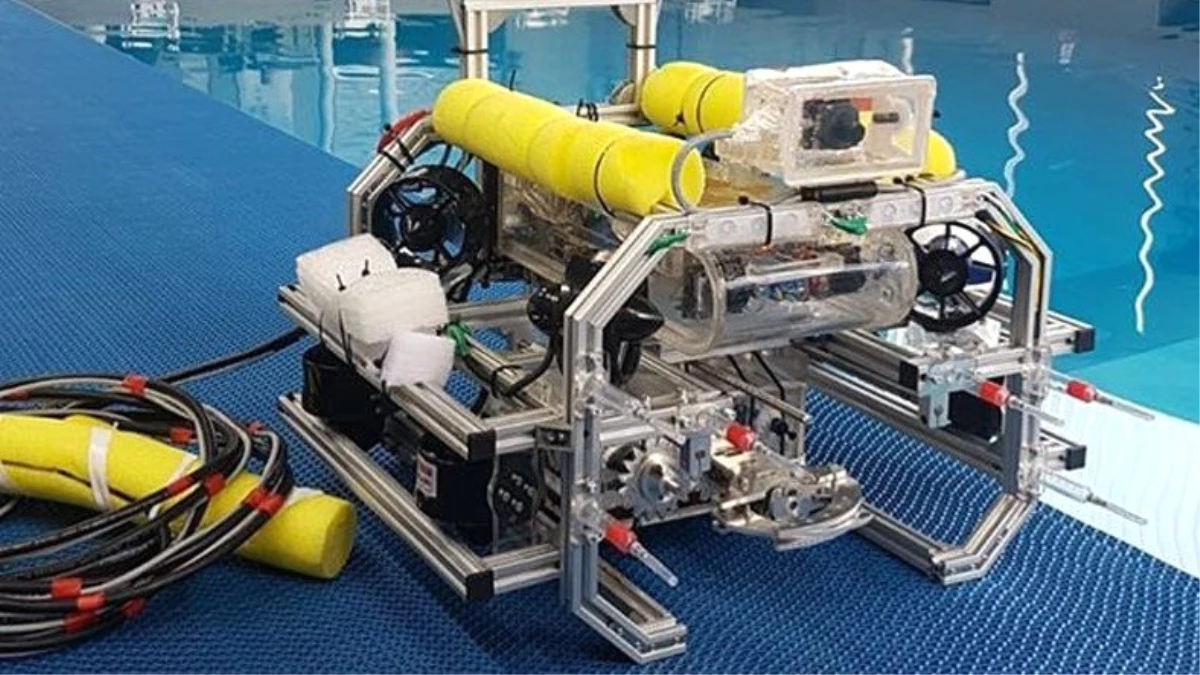 Başkent Üniversitesi Öğrencileri, İnsansız Su Altı Robotu Geliştirdi