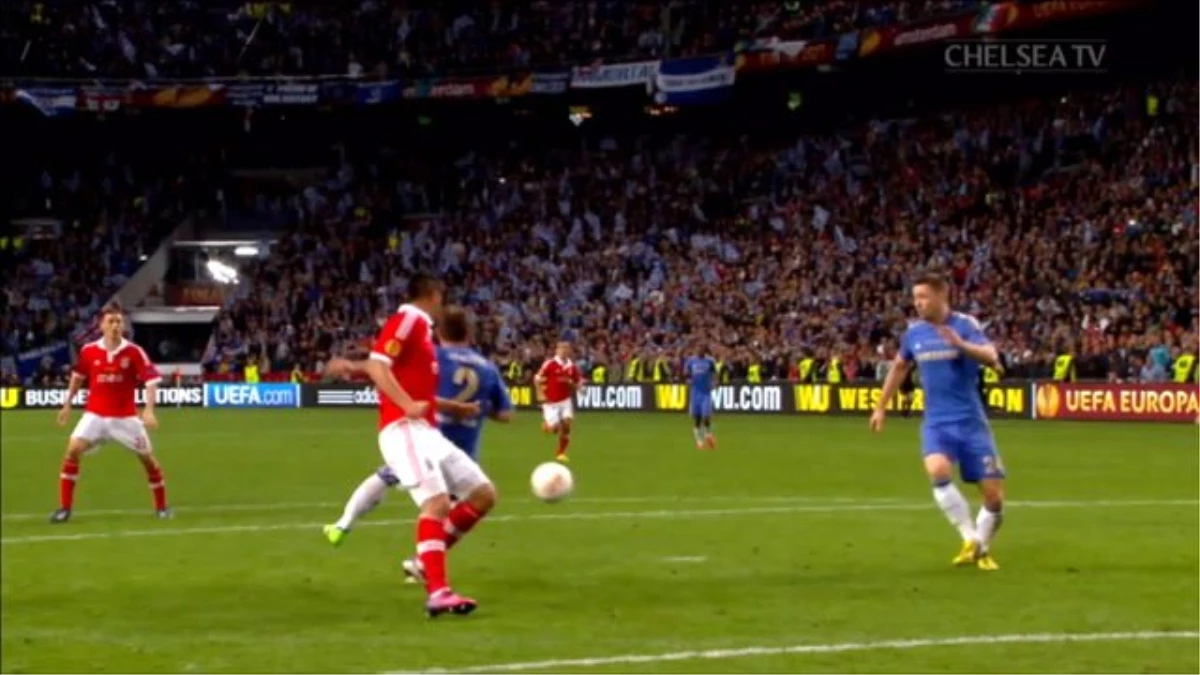 Gerileme: Gary Cahill, Avrupa Ligi Finalinde Chelsea\'yi Önde Tutuyor