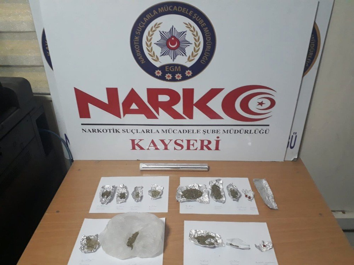 Kayseri\'de uyuşturucu operasyonu: 15 gözaltı